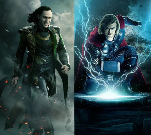 1 шт. супергерой фильм Loki& брелок для ключей Тор ожерелье фигурка игрушки для детей взрослых подарок 457
