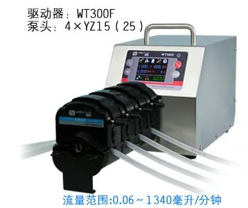 WT300F DT15 44 большой поток интеллектуальный Дозирующий Перистальтический