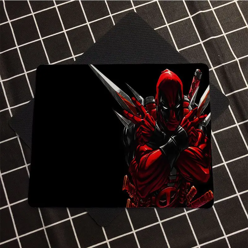 18x22cm Babaite фильма «Дэдпул Уэйд Marvel Comics Прохладный персонализированный компьютерный коврик для мыши ноутбука устойчивая грязь 180x220 мм Мышь Pad - Цвет: 18x22cm