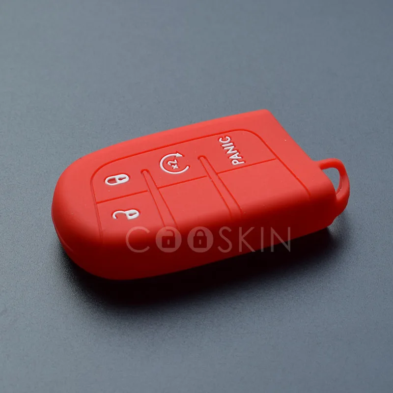 Силиконовый чехол красочный силиконовый гелевый Чехол Для JEEP For Chrysler Dodge Auto Remote
