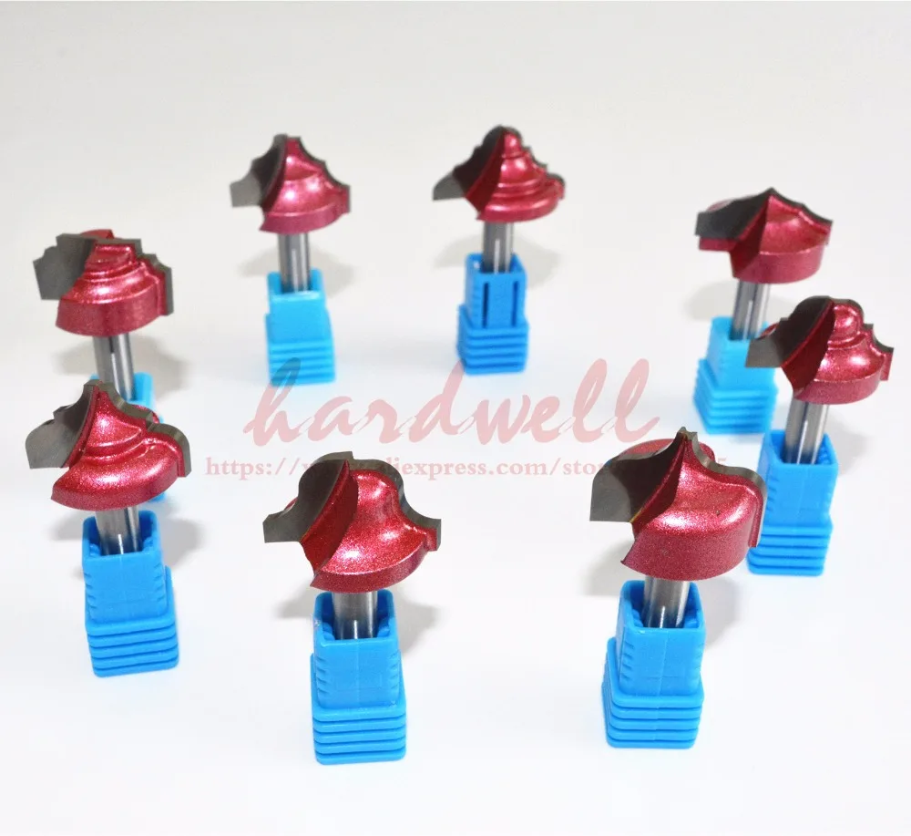 Деревообрабатывающий фрезерный станок с 6 мм хвостовиком Фрезерный резак из