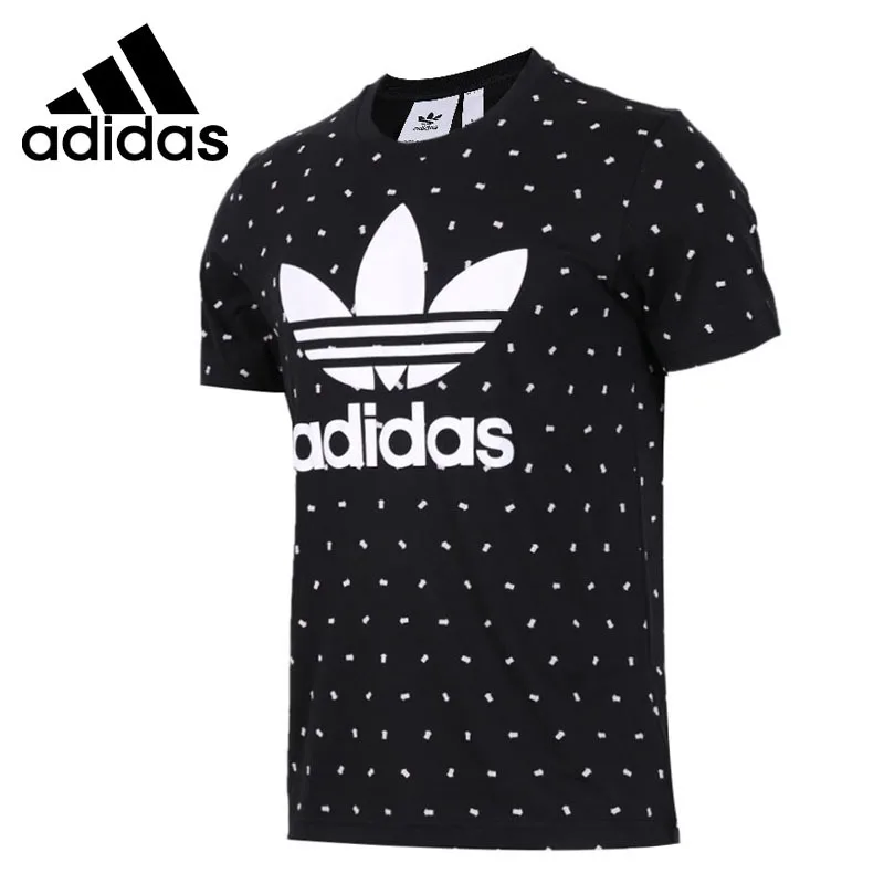 Original New Arrival Adidas Originals TREFOIL TEE Men's T-shirts short sleeve Sportswear | Спорт и развлечения