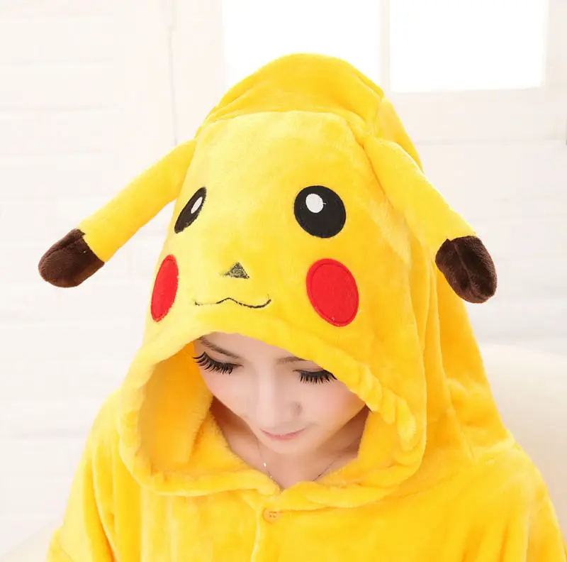 Пижама Pokemon go для взрослых и детей, косплей-Костюм Пикачу, комбинезон для танцев унисекс, модная Пижама, вечерние костюмы на Хэллоуин, рождественский подарок