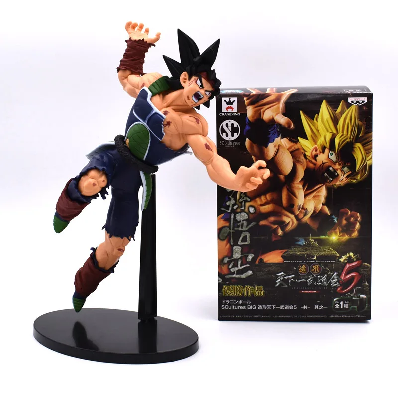 23 см Мультфильм Аниме Драконий жемчуг Z воскресение F Супер Saiyan Son Gokou Bardock ПВХ фигурка Коллекционная модель кукла игрушка