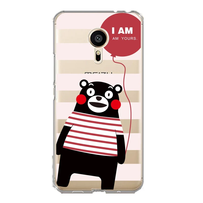 House Soft Clear TPU Phone Case For meilan MX6 pro6 U20 U10 A5 M5 M5S E E2 Rabbit Dog Bear Printed Coque Bag Cover Free Shipping | Мобильные