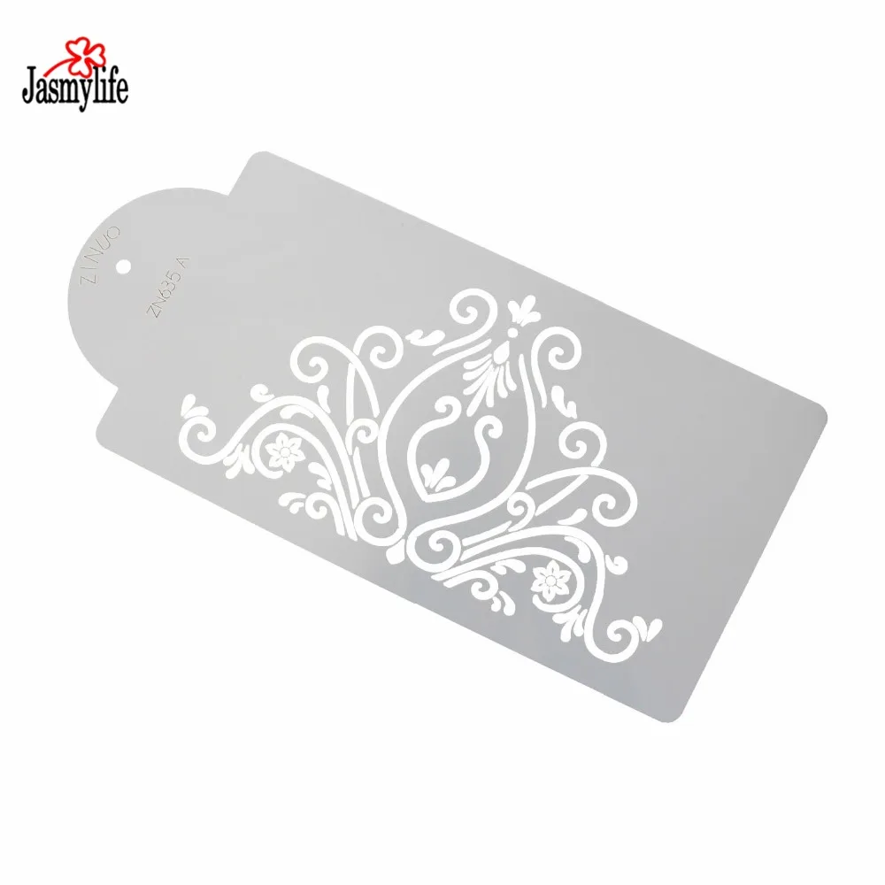 Flower Plantilla Stencil Bakeware 4PCS/SET Baking Fondant Cake Decorating Tools for Cupcake Template Mold Spiral Decoration | Дом и сад