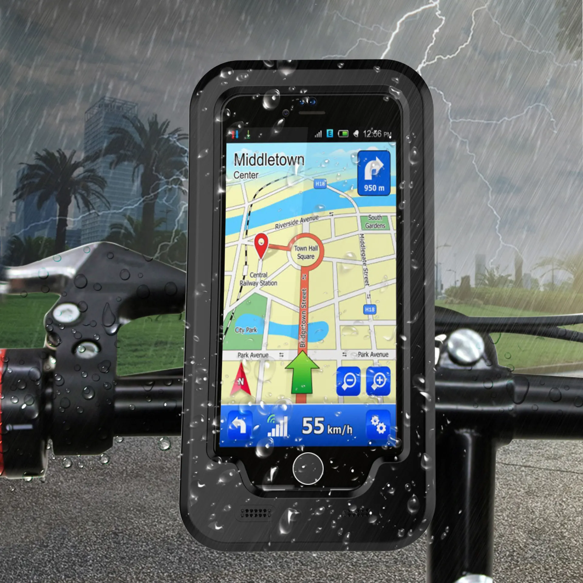 Держатель для телефона мотоцикла подставка Поддержка iPhone7 5S 6 Plus GPS велосипеда с