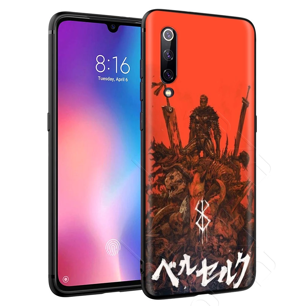 Lavaza Berserk Guts Anime Case for Xiaomi Redmi Note 4A 4X 5 5A 6 6A 7 S2 Pro Go Prime Plus |