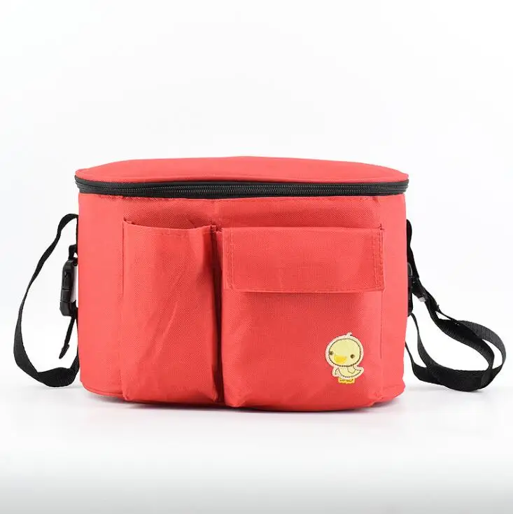 T6356Red-B Рюкзак для путешествий для кормления, дизайнерская коляска, модная сумка для подгузников для мам, сумка для подгузников для ухода за ребенком, рюкзак для подгузников - Цвет: T6356Red-B