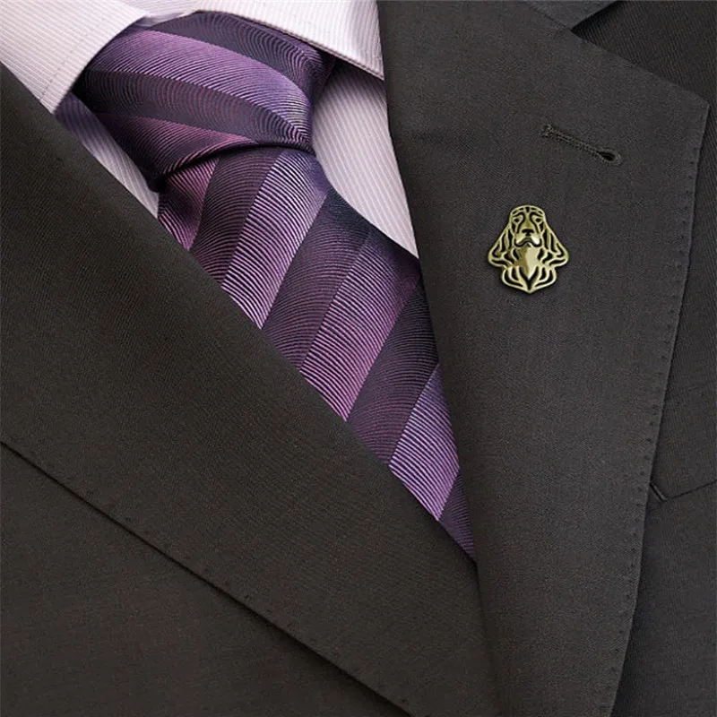 Популярные женские и мужские нагрудные заколки английская кокер-спаниель