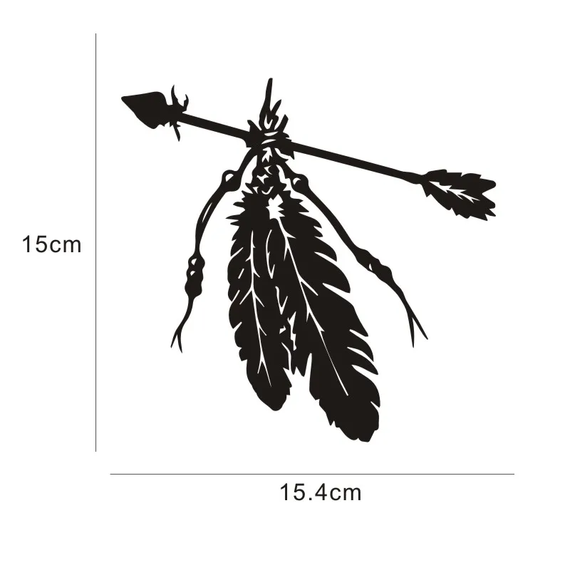 Перья для стрел виниловая наклейка на машину автомобиля украшение Оригинальная