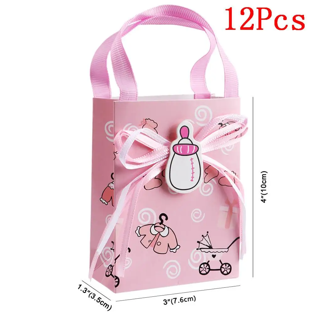 LPK Bottle Bag OurWarm душа ребенка мальчик украшения для девочек для крещения коробка конфет; реквизит для фотокамер; с капюшоном с изображением воздушных шаров Пол раскрыть детская День рождения подарок - Цвет: LPK Bottle Bag