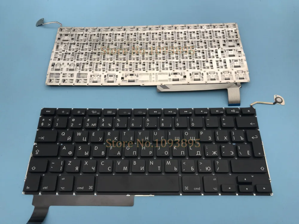

New For Apple Macbook Pro 15" A1286 MC026 MC371 2009-2012 year Laptop Russian Keyboard