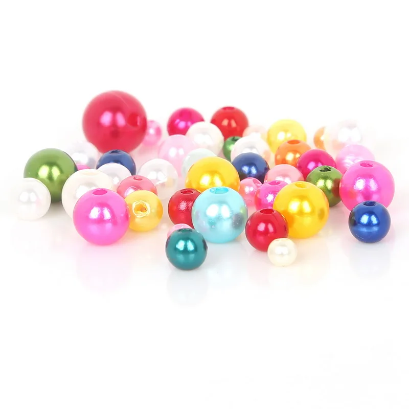 Бусины из АБС-пластика для бижутерии 4-10 мм | Украшения и аксессуары