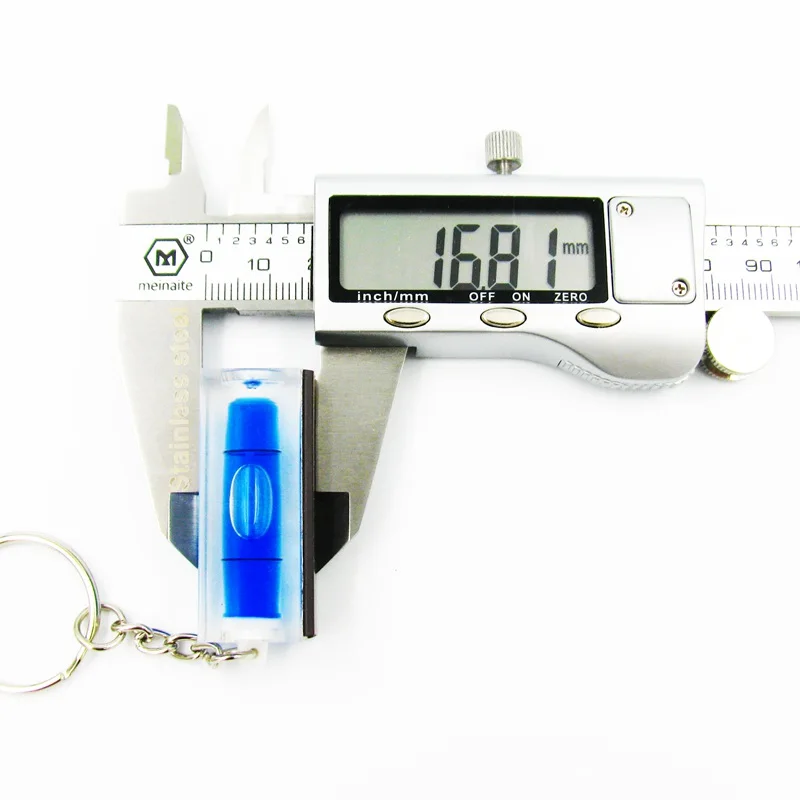 QASE Новый PMMA акриловый корпус Магнитный брелок пузырьковый спиртовой уровень тв