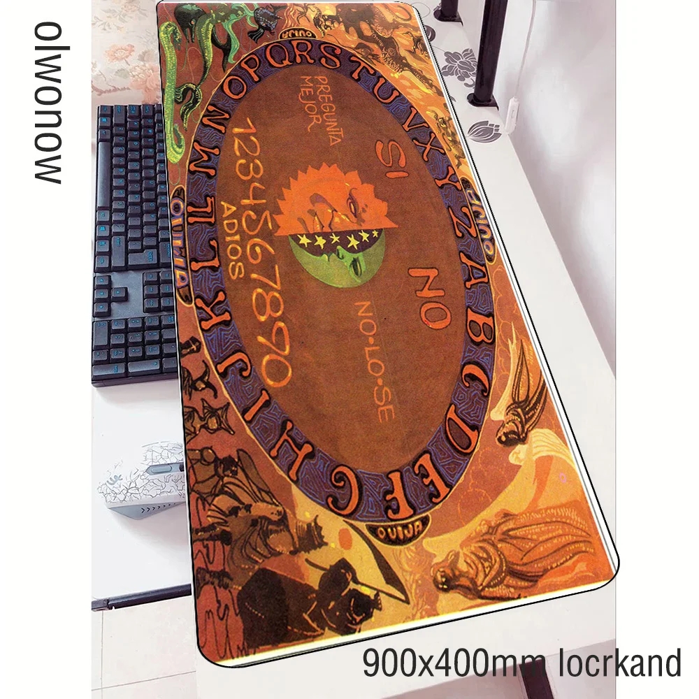 Ouija доска коврик для мыши геймеров офиса 90x40 см Коврик ноутбука игровой гаджета
