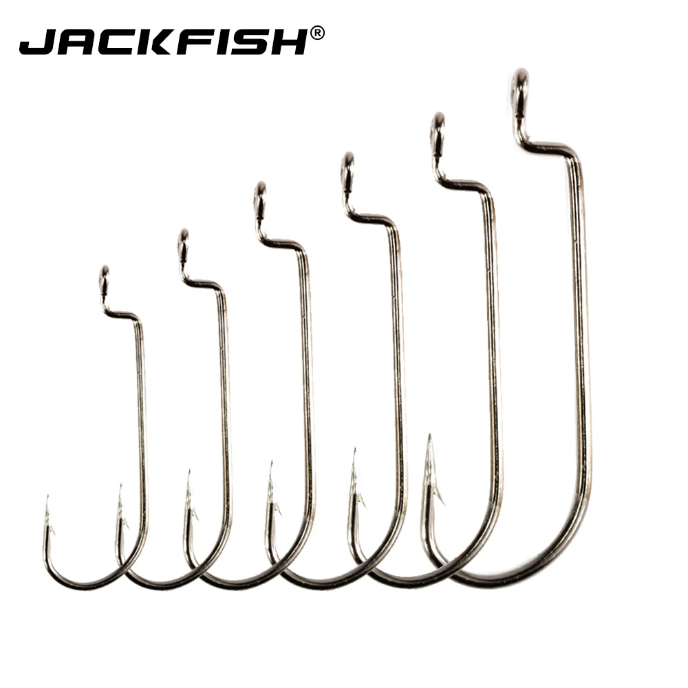 

Рыболовный крючок JACKFISH, 50 шт./лот, из высокоуглеродистой стали