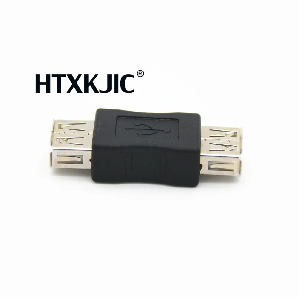 Новинка Переходник USB 2 0 типа A Мама-мама соединитель адаптера конвертер F/F