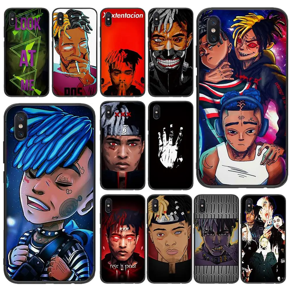 Мягкий ТПУ чехол MCing XXXTentacion для Xiaomi Redmi Mi6 8 9 A1 A2 F1 Plus силиконовый телефона 5/5 M8