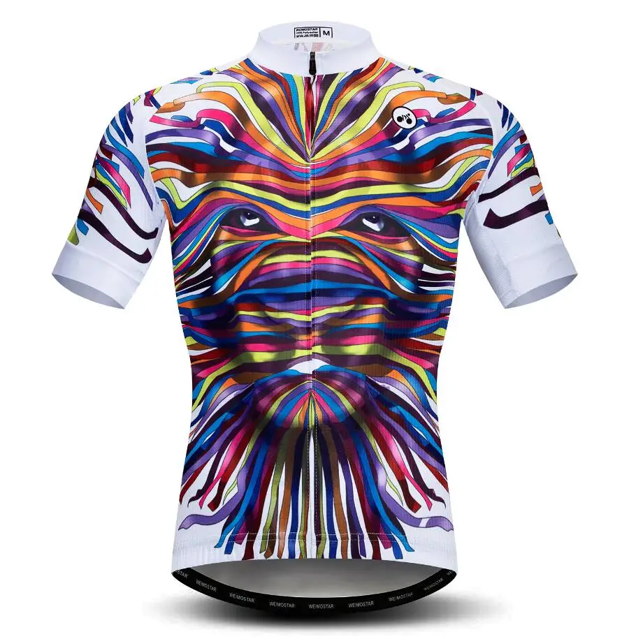 6 3D Roar Wolf велосипедная майка мужская Ropa Ciclismo с коротким рукавом велосипедная Одежда для езды на велосипеде летняя велосипедная одежда Maillot Ciclismo - Цвет: 6