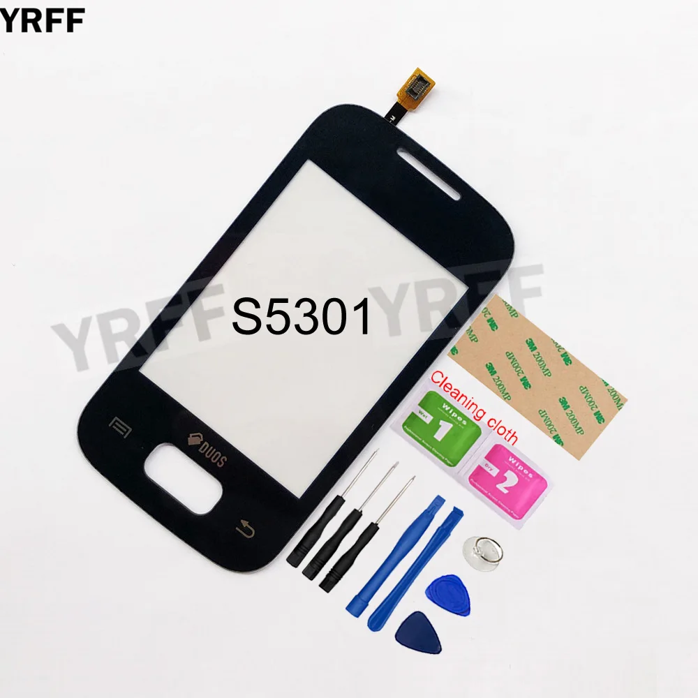Для Samsung Galaxy Pocket S5300 Plus S5301 сенсорный экран дигитайзер Сенсорная панель замена