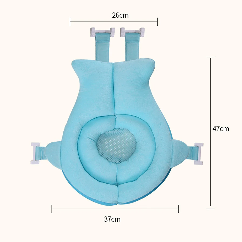 Регулируемый плавающий коврик для новорожденных Коврик ванны подставка подушка