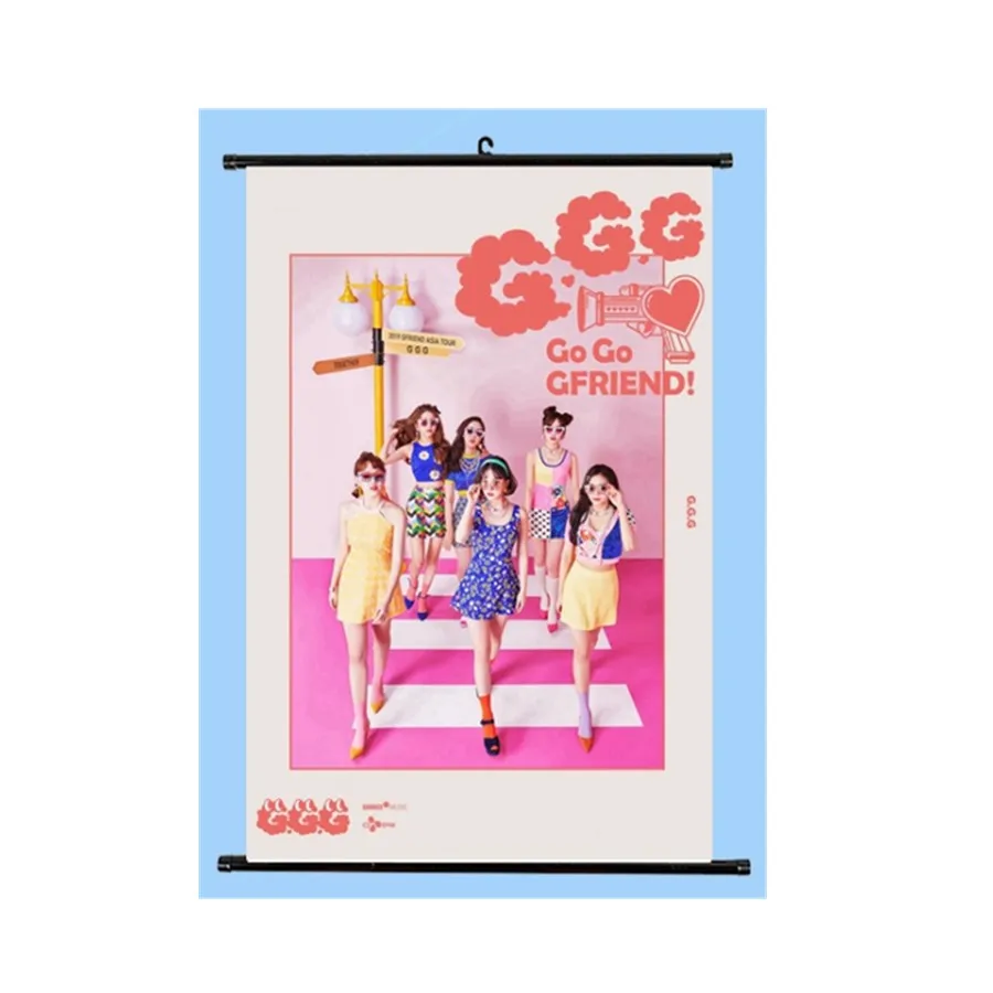 4 Kpop Gfriend членов повесить плакат вы Rin грех B мини прокрутки фотоальбом мкм J Ын ха дома любители украшения подарок - Цвет: 4