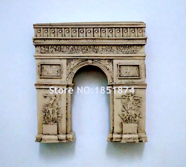 Arc de Triomphe, Париж, Франция 3D магниты на холодильник сувениры для туристов в коллекцию на холодильник магнитные наклейки домашний Декор подарок