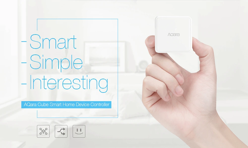 Xiaomi AQara Magic Cube контроллер умный дом 6 действий мини-устройство Zigbee версия беспроводное подключение работает с Mijia Home App