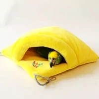 parrot warm sleeping bag winter nest bird hammock bird hous warm nest spend winter