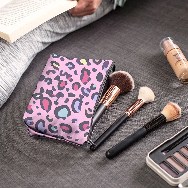 Новая Европейская и американская Стильная косметичка 3D цифровая с принтом сумка