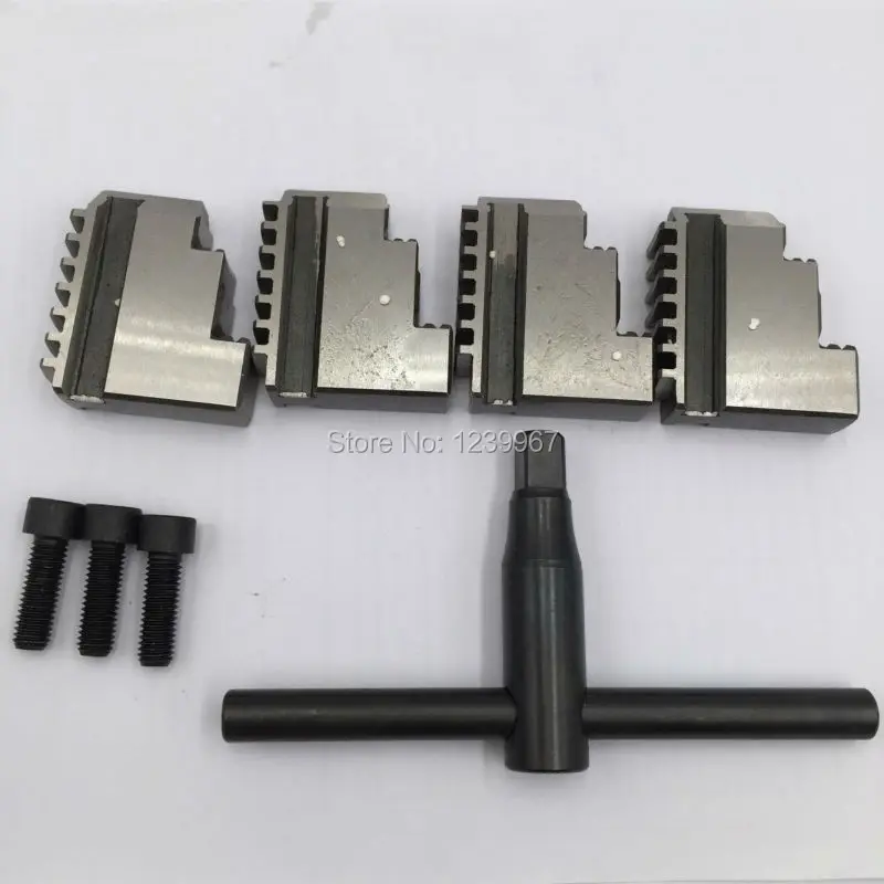 Токарный патрон 8 'Ɗ самоцентрирующийся токарный из закаленной стали 200 мм для