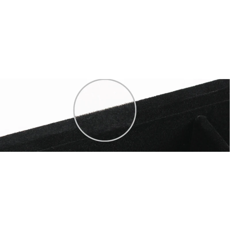 Шкатулка для ювелирных изделий держатель сережек органайзер из бархата мягкая