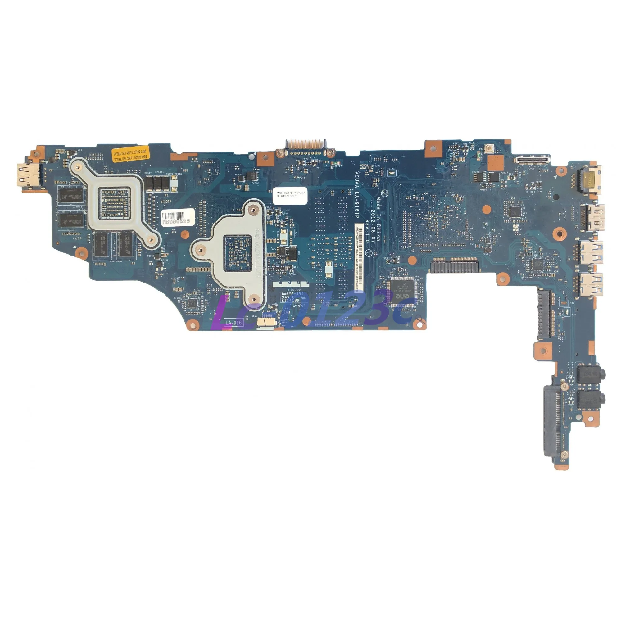 Fulcol для материнской платы ноутбука Toshiba Satellite U940 U945 I5-3317U cpu W/GT630M GPU VCUAA LA-9161P K000136090 DDR3