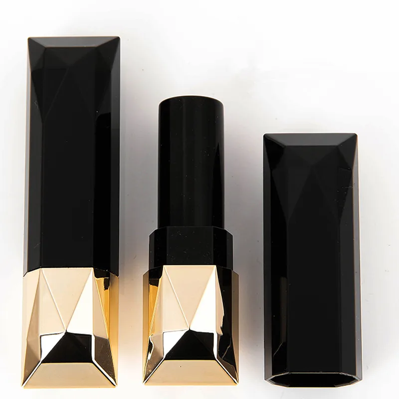 Diamond Black Blue Empty Lipstick Tube Homemade DIY Lip Balm Gloss Tubes Refillable Bottles Rouge Compact Containers 20pcs | Красота и