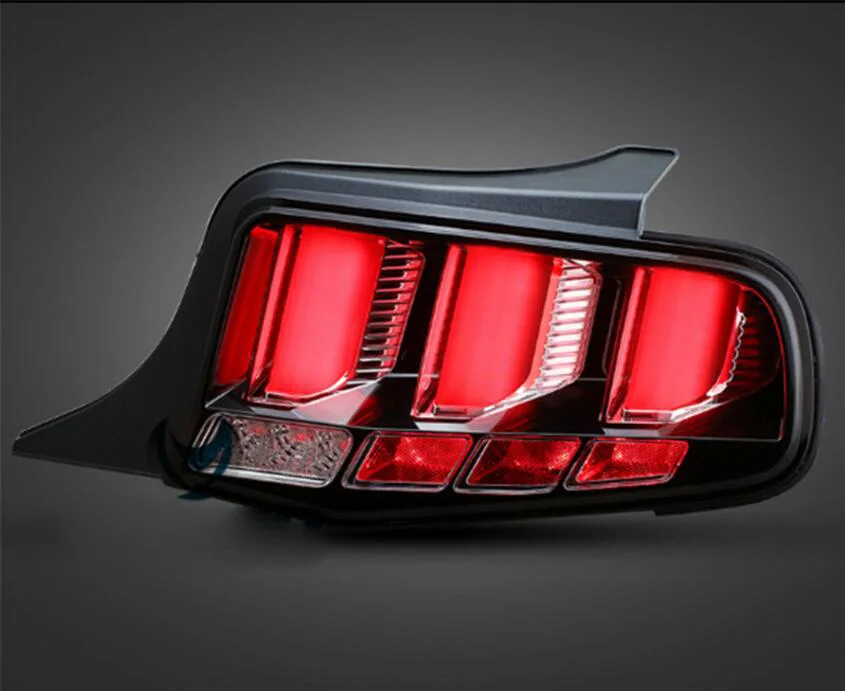 1set bumper tail lamp for Mustang 2015~2019/2010~2014y taillamp taillight LED rear car accessories | Автомобили и мотоциклы