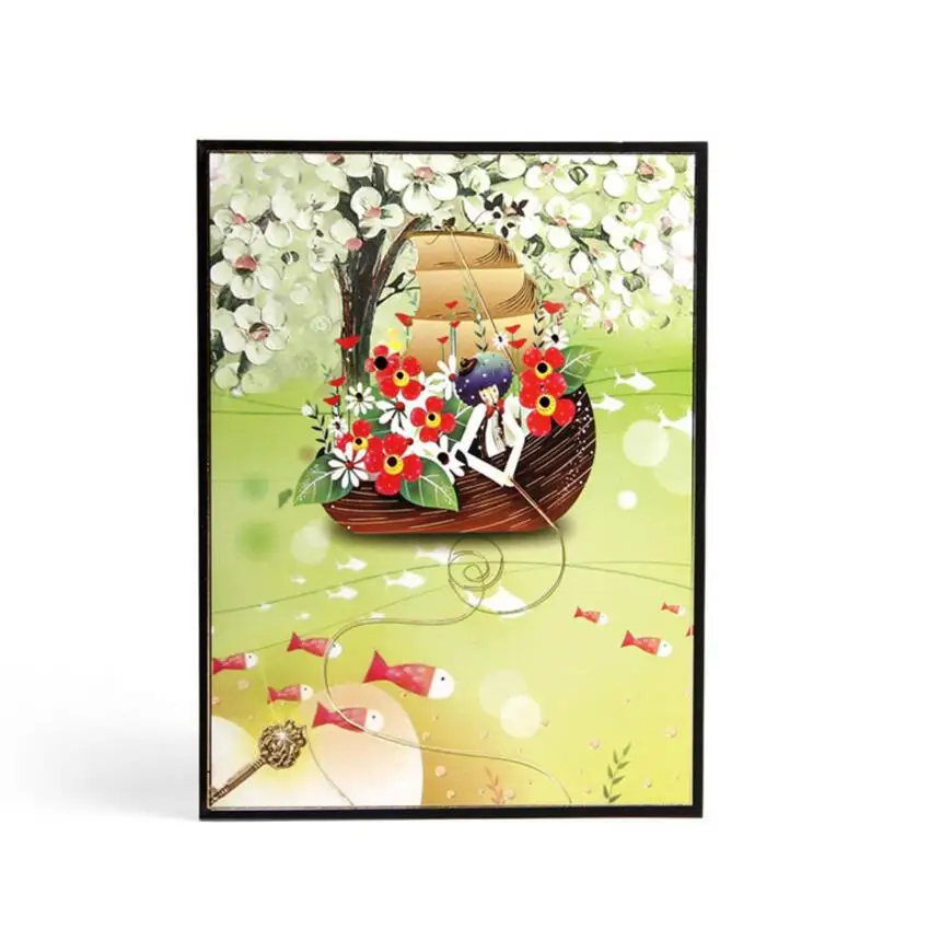 10 шт. открытки-поздравительные открытки с цветным принтом | Дом и сад