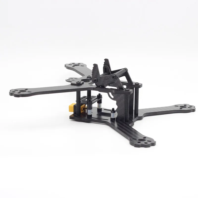 Радиоуправляемый квадрокоптер HSK RX5 210 FPV мм рама из углеродного волокна для