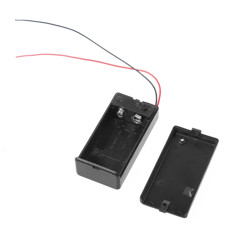 DIY 9V Battery Holder Box Storage Case Container With Cable ON/OFF Toggle Switch |