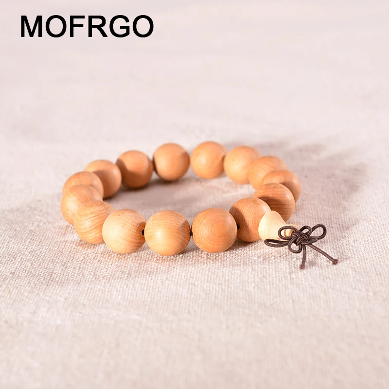 Натуральный Thuja браслет из деревянных бусин Будда четки очарование молитва йоги