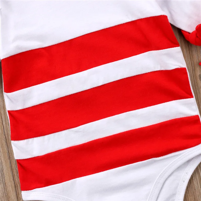 Милая Одежда для новорожденных Комбинезоны маленьких девочек хлопок длинный