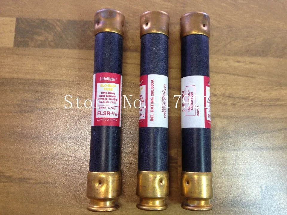 

[ZOB] The United States Litteituse FLSR-6/10 600VCLASS RK-5 FUSE Lite fuse tube --2pcs/lot