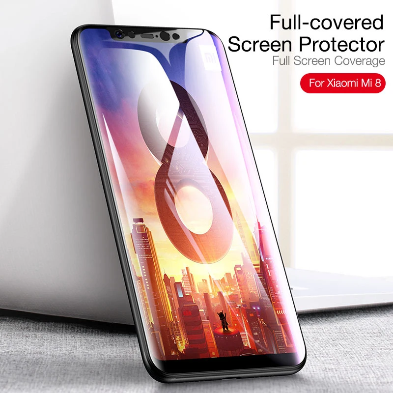 Стекло Xiaomi Mi 9 прозрачное HD стекло Защита от отпечатков пальцев Передняя пленка