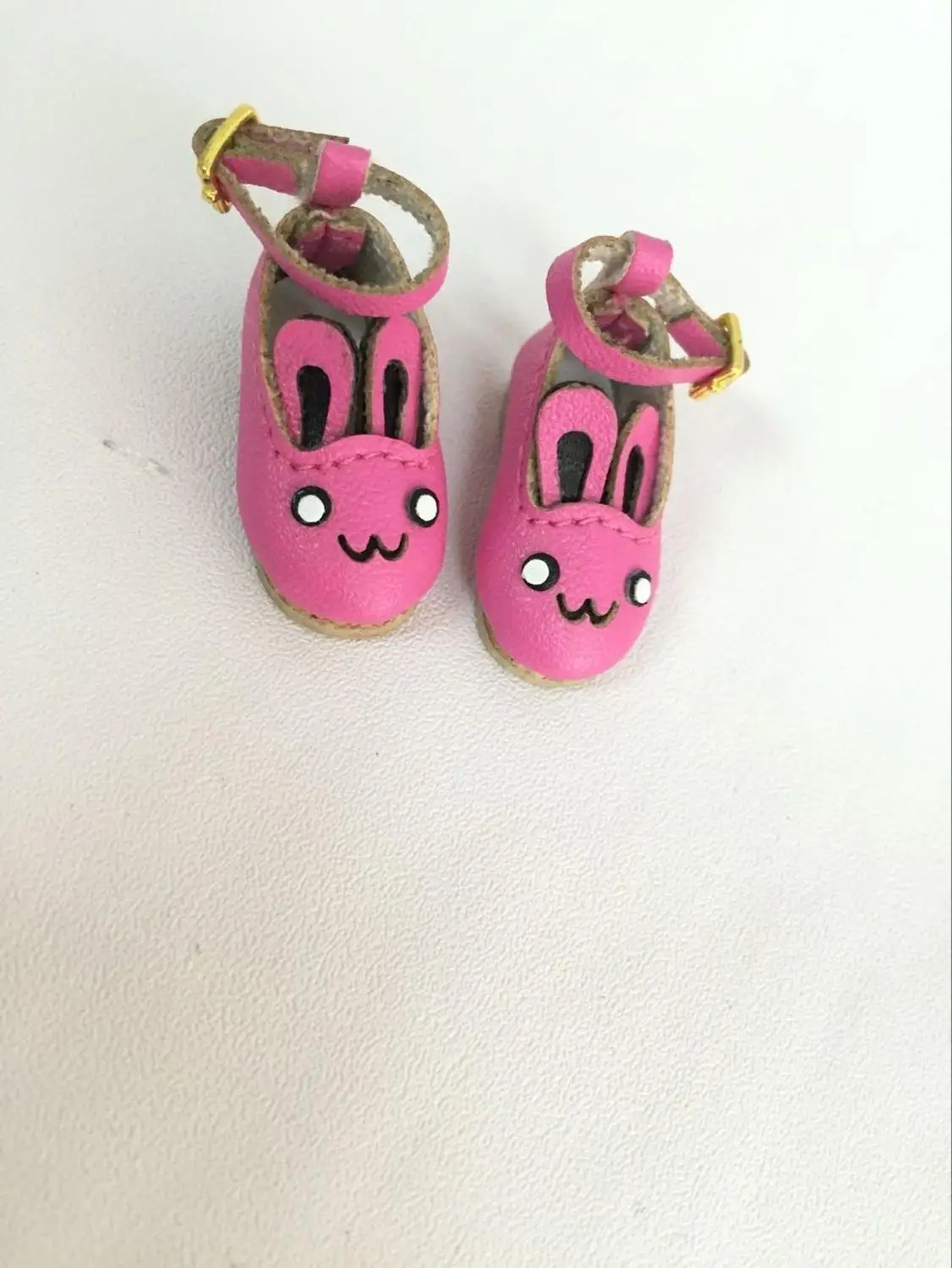 Обувь для кукол blyth 2,8 см кролик - Цвет: rose red 2