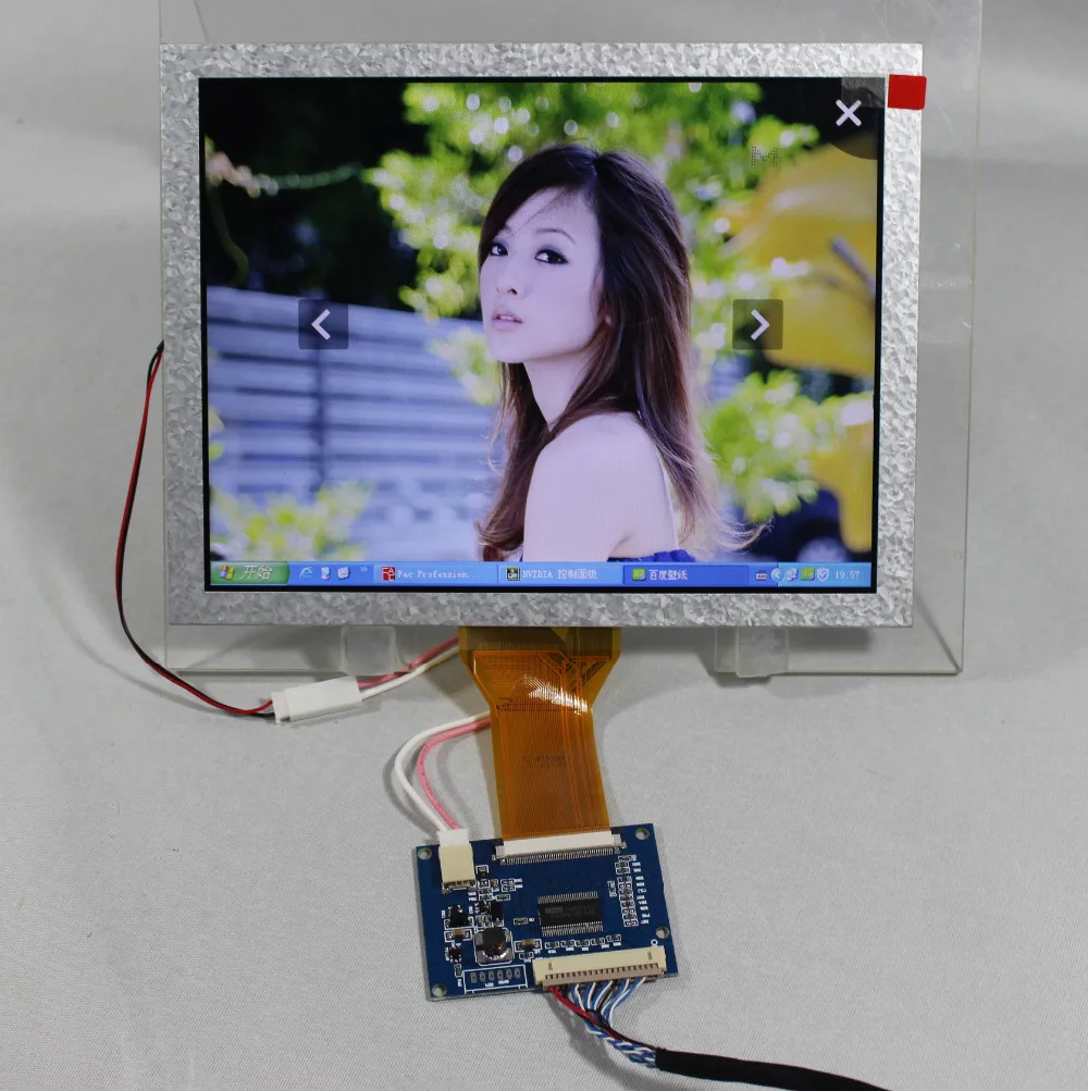 Tft AT080TN52 8 дюймов ЖК панель с интерфейсом LVDS 800x600 TTL Tcon экран дюймов|panel bath|panel pcpanel light