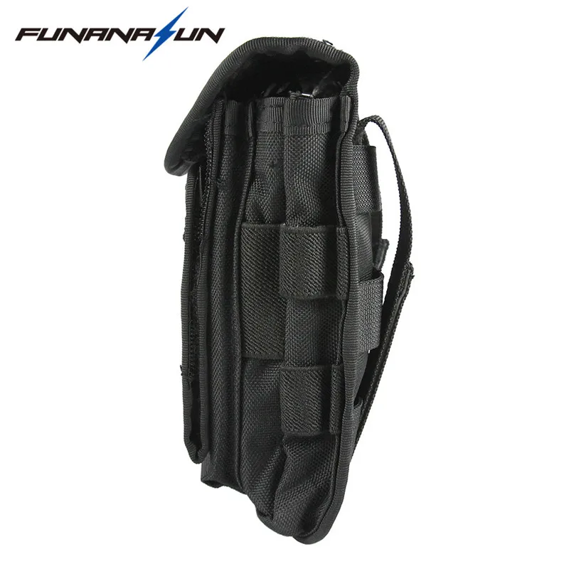 Military Molle Admin Front Vest Ammo Storage Pouch Magazine Utility Belt Waist Bag For Hunting Shooting Paintball CF Game