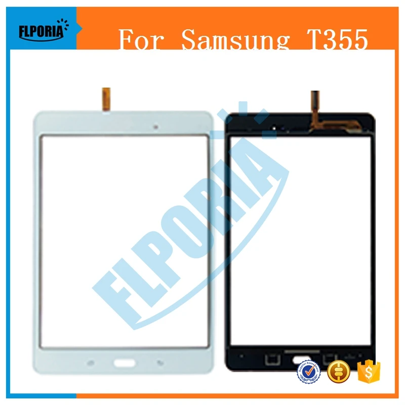 Сенсорный экран для Samsung Galaxy Tab A 8 0 T355 SM дигитайзер внешняя панель Переднее стекло