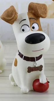 Puppy with fruit Милый щенок, собака, копилка, фигурки, смолы, Диспенсер, монета, банка, рождественские подарки для детей, копилки, настольный декор, копилка - Цвет: Puppy with fruit