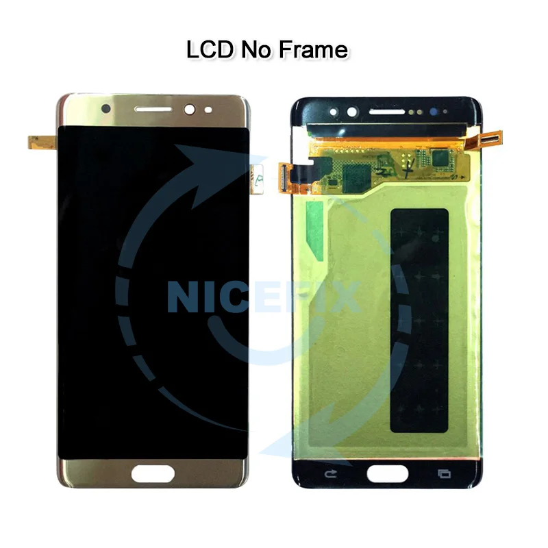 ЖК дисплей с дигитайзером сенсорного экрана для Samsung Galaxy Note Fan Edition FE/DS N935F рамкой