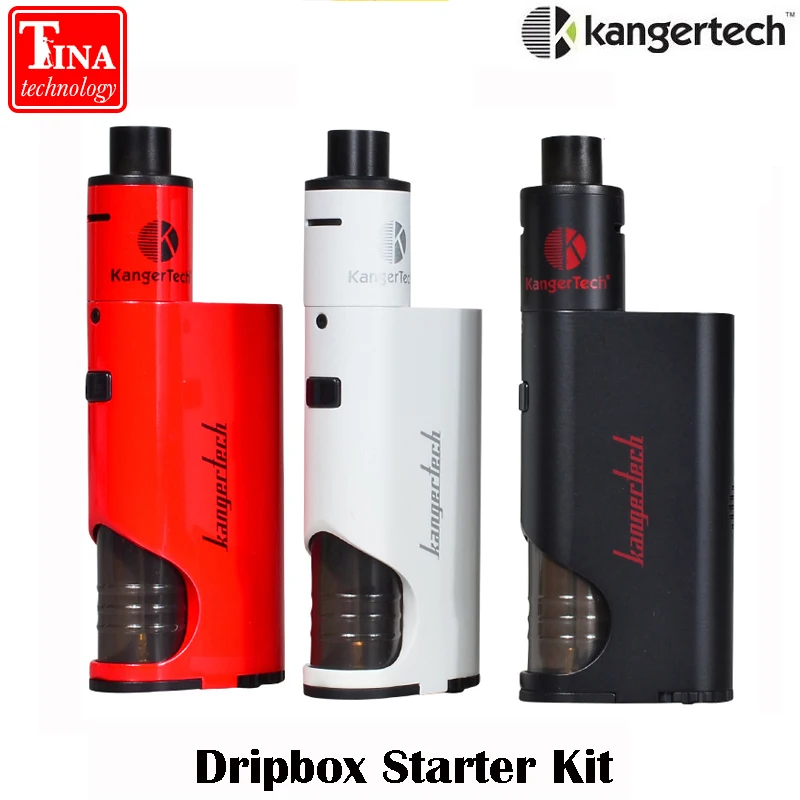 Новые оригинальные kanger dripbox Starter Kit с subdrip 7 мл Ёмкость Танк 60 Вт dripmod Комплект Kangertech